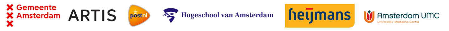 Sociale ondernemingen: gemeente Amsterdam, ARTIS, PostNL, HvA, Heijmans en AMC